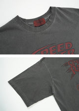 スピードレーサーピグメントオーバーTシャツ