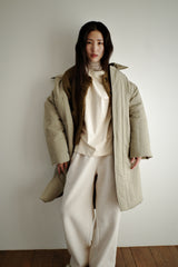 Dumble fleece pants, Cream