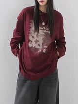 (UNISEX) On Time 長袖Tシャツ