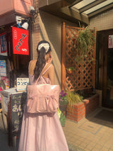 イージーリボンバッグ　ピンク