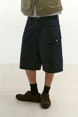 モンキーポケットカーゴショーツ (Washed Navy)