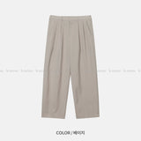 LMN Levan Two Tuck Wide Slacks (4 colors)