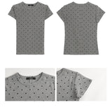 ドットタイト半袖Tシャツ