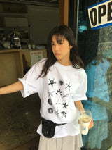 スターフィッシュオーバーフィットTシャツ (3color)