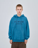 POINT LOGO HOODIE - BLUE