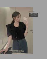 【MADE】Cropped sailor jacket