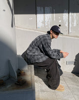 No.1003 napping check SHIRT (3color)