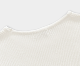 Weekly Linen Ribbed Round Knit / 4 colors