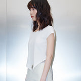 T11.00 アンバランス半袖Tシャツ