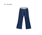 Reher Pocket Banding Washed Denim Bootcut Pants