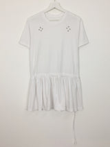 アイレットフリルクルーネックTシャツ (3color)