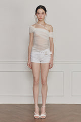 MARIA TOP light grey