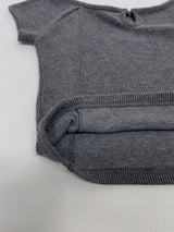 フックオフショルダー半袖Tシャツ