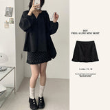 Lovely Zanddot A-Line Ruffle Mini Skirt