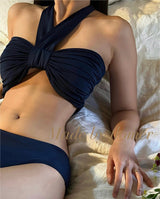 {MADE} Flomer shirring Bikini
