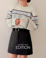 Aine belt mini skirt (including underpants)