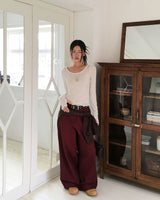 Middle Carpenter Detail Long Pants