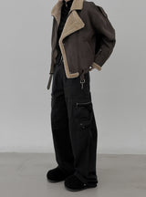 Zipper Pocket Cargo Jogger Pants