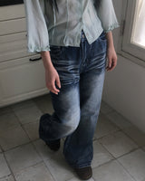 Kawill Washed Wide Denim Pant