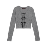 アイレットリボントップス (3 COLORS)