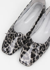 LEOPARD FLAT SHOES