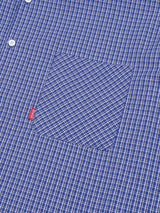 26ss Modern loosefit One pocket Check shirts 2color