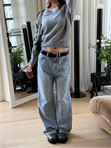 Daily soft v neck knit(5color)