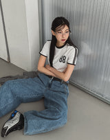 88ラインクロップショートスリーブ