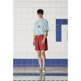 LOGO NYLON SHORT / BRICK