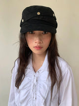 Belted point military cap(2c)