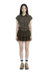 Library Check String Shirt