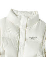25FW WOMAN デタッチャブルクロップダックダウンジャケット