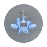 CYBER-STAR GALORE : Keychain ( Blue )