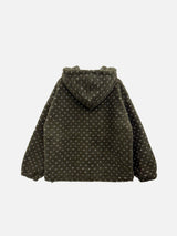 Dotty Pogle Quilted Hooded Zip-Up (3c)