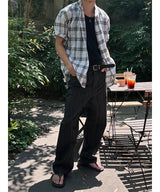[S/S] Day check half shirts(2color)