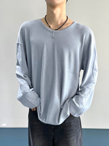 Module ベーシックワッフル Uniqlo ロングスリーブ 4C