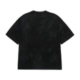 25FW ダーティーウォッシュド半袖Tシャツ ブラック