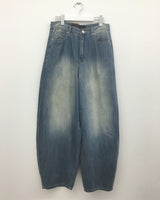 Bleach Relaxed Fit Denim (2color)