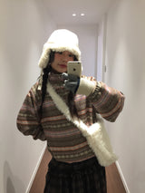 [MD's Pick] Cotton Candy Nordic Fleece Anorak (2color)