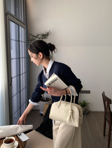 Here Ribbon Mini Tote Bag / 4 colors