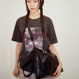 テラスピグメントTシャツ_チャコール