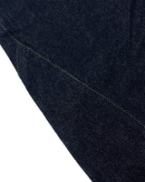 Never Curved Panel Raw Denim