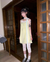 (2color) Floral Lace Sheer Leggings