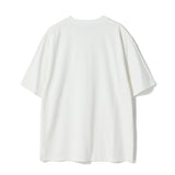 Untitled レイヤーロゴピグメントウォッシュ半袖 Off White