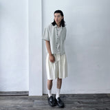 Pebble Stripe Short Sleeve Shirt