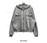 Kuro Trucker Hooded Jacket