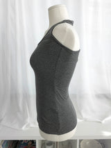 Stripe Halter Tank Top