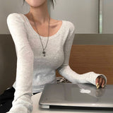 [BELLIDE MADE] Lapto Daily U-Neck T-Shirt