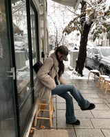 Side pocket boots cut pants