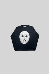 "MASK" L/S TEE(BLACK)
